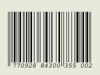 Barcode sticker 
