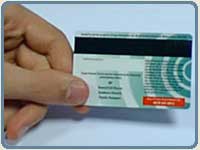 Magnetic smart card
