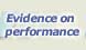 Evidence on performance