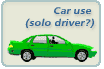Car use (solo driver?)