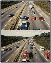 Motorway crash