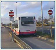 Leeds Guided bus