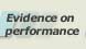 Evidence on performance