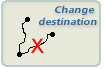 Change destination